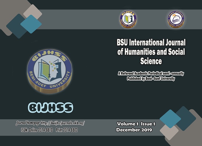 Beni-Suef University International Journal of Humanities and Social Sciences